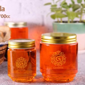 Container of honey
